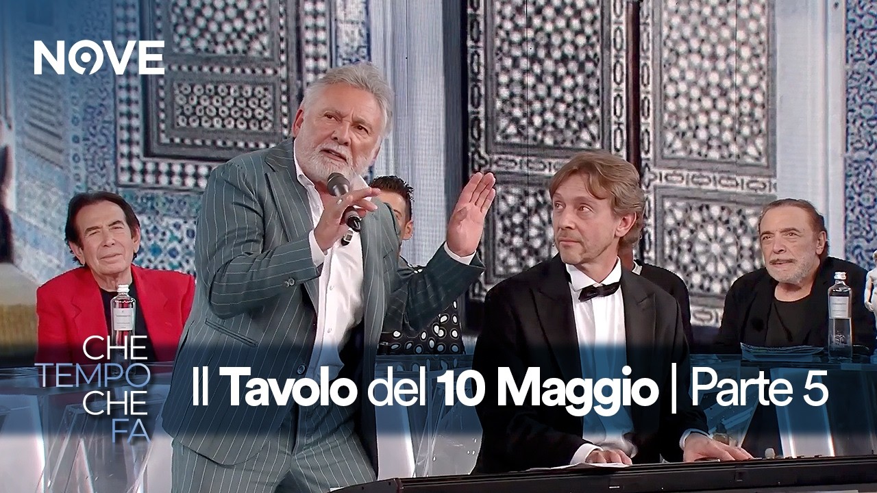 L'ultimo Tavolo del 10 maggio - Parte 5 | Che tempo che fa