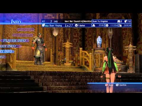 dynasty warriors 8 empires Guan family conquest 10 the defensive battles intensify with high numbers