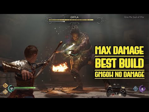 Maxed Atreus Best Build 🤜 Gryla | GMGOW | No Damage | God Of War Ragnarok
