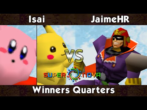 Supernova 2025 - Isai (Pikachu, Kirby) Vs. JaimeHR (Captain Falcon) Smash Bros - SSB64