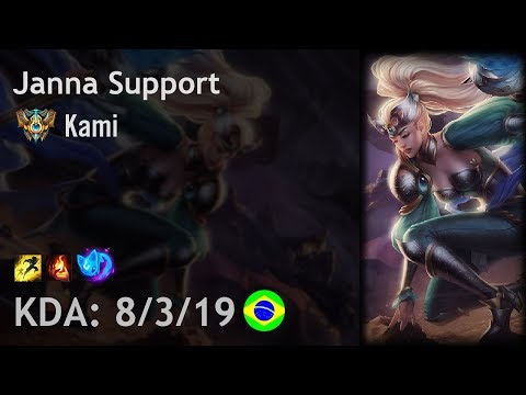 Janna Support vs Taric - Kami - BR Challenger Patch 8.3