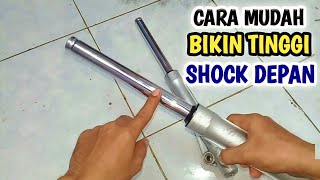 Download lagu CARA PASANG PENINGGI SHOCK DEPAN MOTOR BEBEK mp3