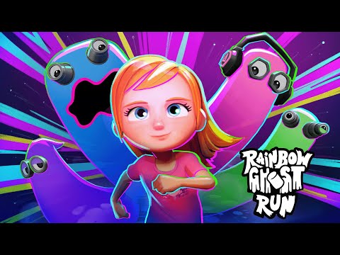 NEW A for Adley ROBLOX Game! RAiNBOW GHOST RUN is now available in our Custom Server FREE to PLAY 🌈👻