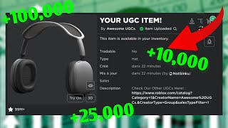 How To Upload UGC Items To Roblox! *PUBLIC UGC*