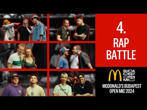 EPISODE 4 - RAP BATTLE // McDonald's Budapest Open Mic 2024