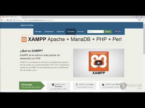 Descargar App Server (Apache, MysQL, PHP) - Curso Primeros pasos con PHP7 | Council Chile