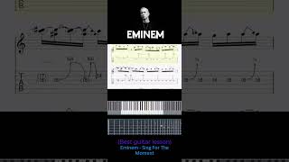 (Best Guitar Lesson) Eminem - Sing For The Moment