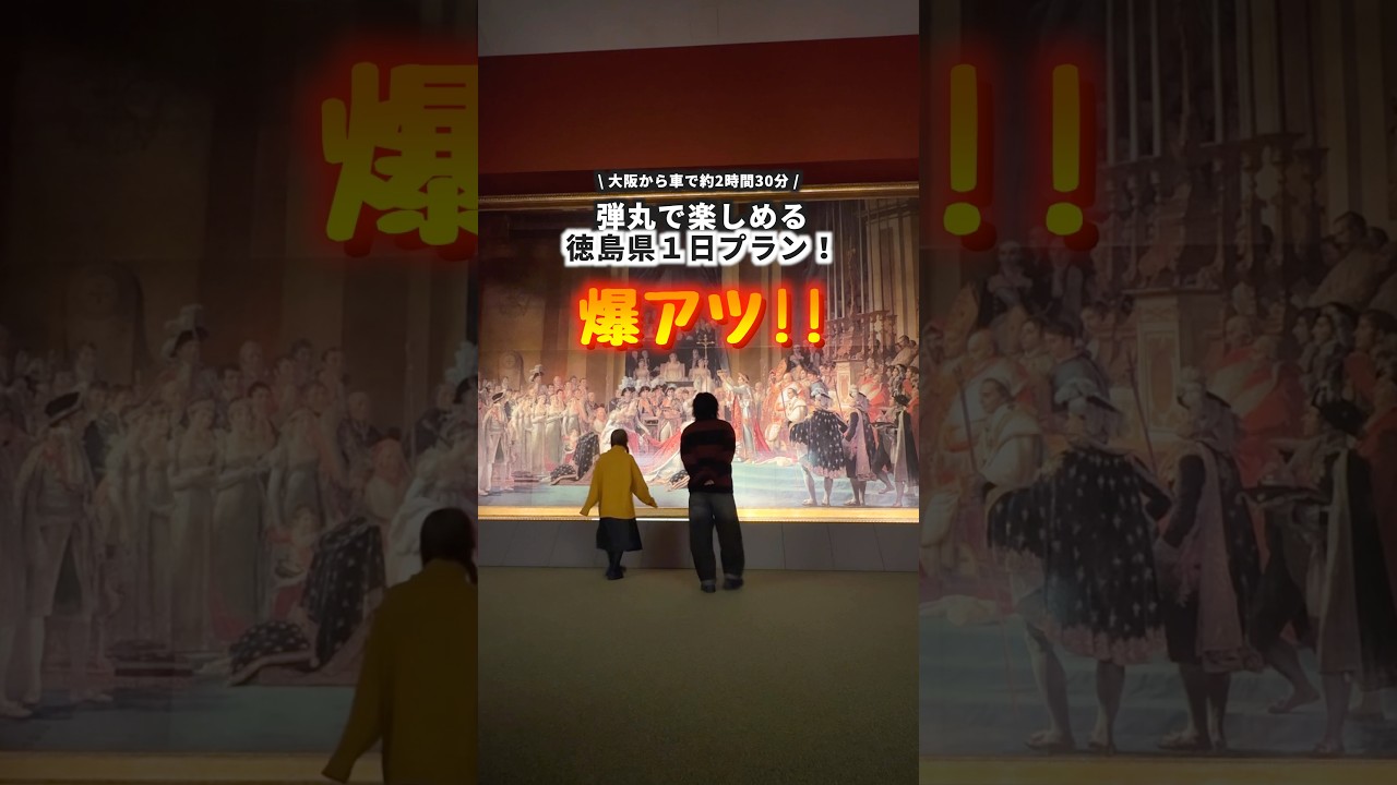 【予算5,000円】徳島の王道1日プラン！