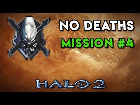 Halo 2 LEGENDARY NO DEATHS Walkthrough ► Mission #4 The Arbiter