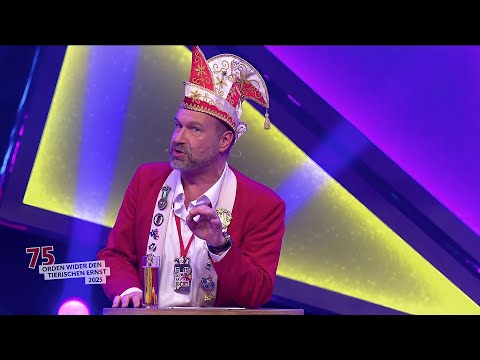 Der Sitzungspräsident "Volker Weininger" | Wider den tierischen Ernst 2025