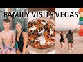 FAMILY VISITS LAS VEGAS VLOG I CRIED