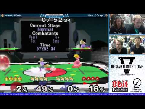 SoM V | P4K EMP Armada & Duck vs. Dempt & Minnty | Melee Doubles