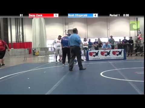 SCHOOLBOY 91 - Sway Cook vs. Noah Fitzgerald