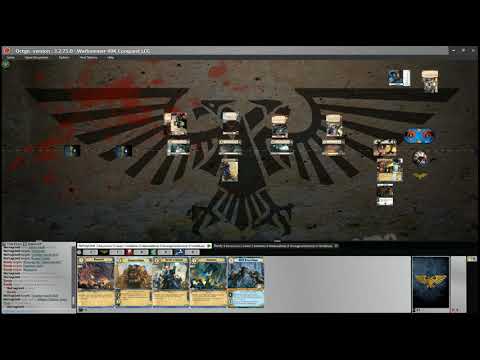 Warhammer 40k Conquest - Cato Sicarius vs Old one Eye