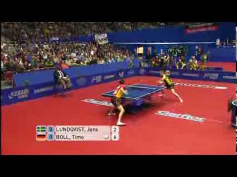 2012 WTTTC SWE-GER (2): Jens Lundquist - Timo Boll (full match|short form)