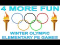 4 More Fun Winter Olympic Elementary PE Games