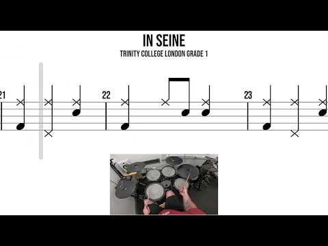 In Seine – Trinity College London Grade 1 | Drum Playthrough 🥁
