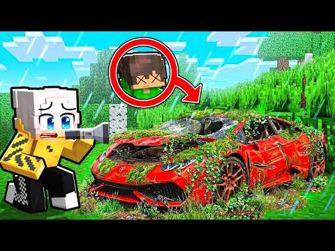 TROVO la MACCHINA ABBANDONATA del MIO AMICO su Minecraft!