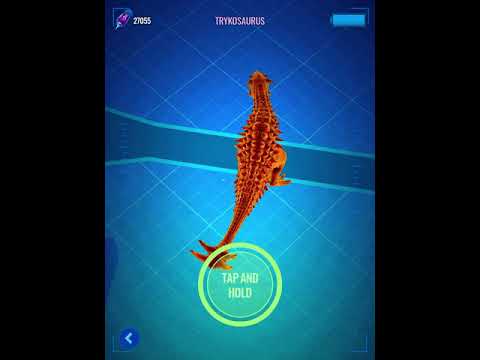 Jurassic World alive Hunt trykosaurus