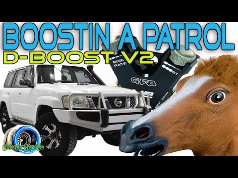 How to install a GFB d-boost V2 in a Nissan Patrol !!! MORE BOOST !!! Grease Garage: S1E12