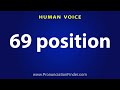 How To Pronounce 69 Position