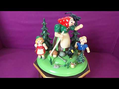 Steinbach uralte  Spieluhr Nr. 016 - ein seltenes Sammlerstück aus dem Erzgebirge