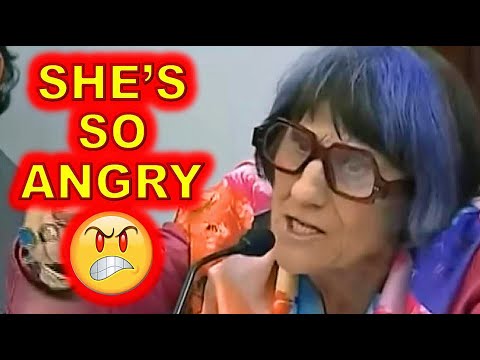 ANGRY Senator Rosa DeLauro is EMBARRASSING The Democratic Party ONE Speech at a time.....