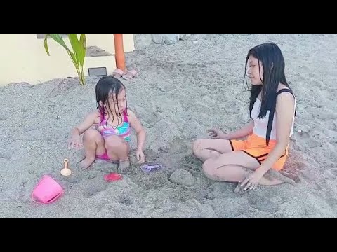 Swimming at Sampaguita Beach Resort in Bauan Batangas