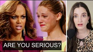 Tyra SHOCKED After Model Is ELIMINATED
