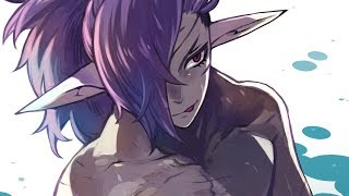 【Procreate】オリキャライラストメイキング【水着ヴン】