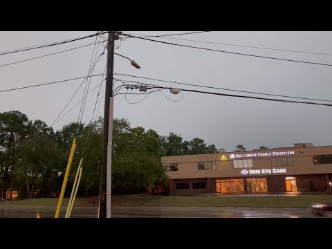 Vivid lightning seen in Raleigh storms, damage also reported from strikes