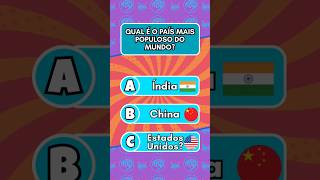 Gabarite 5/5 seguidas e eu te chamo de gênio🧠🔥 #quiz #shorts