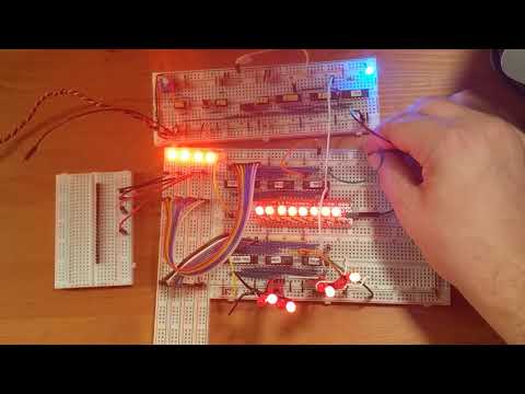 8 Bit Computer: Registers and Bus