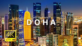 Doha Qatar 🇶🇦 in 4K ULTRA HD 60FPS video by 