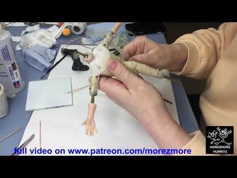 0050 Long Johns Style Padding for Stop Motion Puppet
