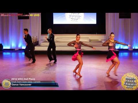 WSS16 Professional Small Team Open Salsa 2nd Place Dance Vancouver