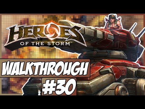 Heroes Of The Storm Walkthrough Ep.30 w/Angel & Ling - Sgt Hammer!