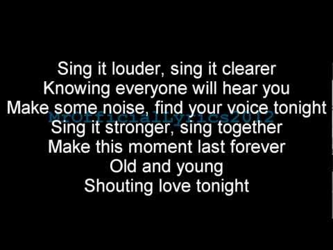 Gary Barlow - Sing (Lyrics) *HQ AUDIO* [Commonwealth]
