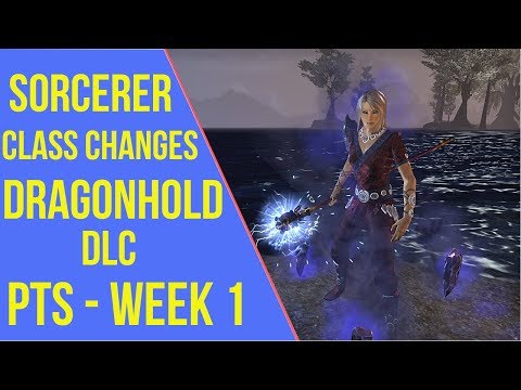 ESO Dragonhold PTS - Sorcerer Class Changes