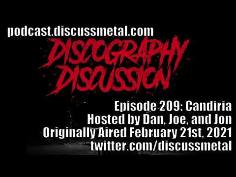 Thumbnail for Discography Discussion Episode 209: CANDIRIA - DISCUSSMETAL.COM by Steven Dail, Revis, Starflyer 59, Travis, P.O.D., Cher