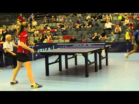 140525 DM 2014, Dame Junior, Anisha Iyer - Sophie Walløe