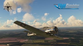Asobo T-6 Texan - Aerobatics over Forwood Farm - Microsoft Flight Simulator