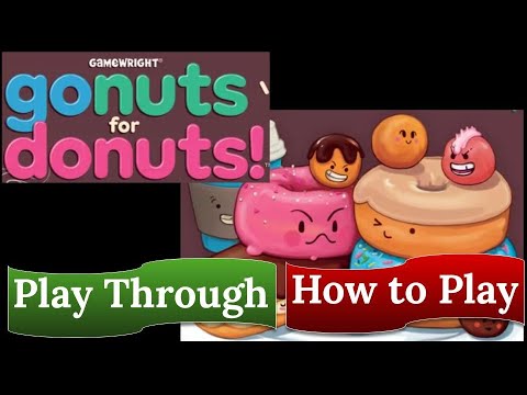 Go Nuts for Donuts: Play Through & How to Play