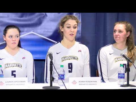 NCAAVB First Round Postgame: Marquette vs. High Point