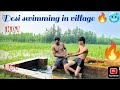 New Tubewell Swimming Hot Vlog Village Boy Tubewell Bathing Tubewell Swimming Full Mood ️