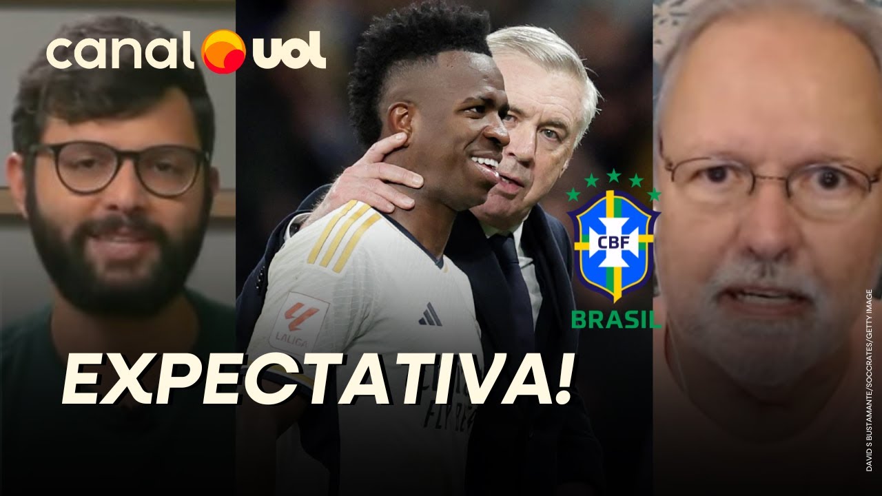 ANCELOTTI SABE EXTRAIR O MELHOR DE VINICIUS JUNIOR! COMO FOI O TREINO DA SELEÇÃO? COLUNISTAS DEBATEM