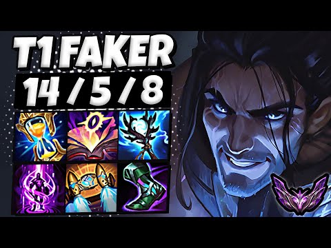 T1 Faker Sylas vs Yone [ MID ] Patch 14.21 Ranked Master EUW ✅