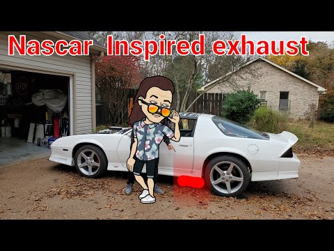 Nascar exhaust on 3gen camaro