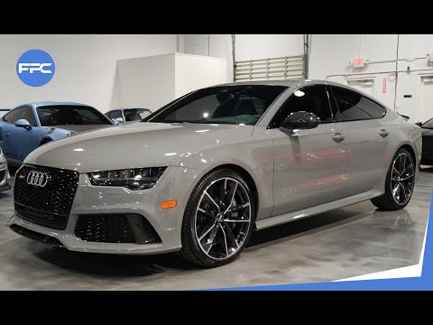2018 Audi RS 7 performance in Nardo Gray w/ Akrapovic Exhaust *SOLD*