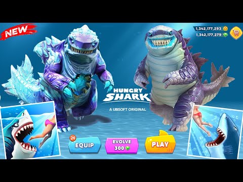 All Godzilla movie & trailer in Hungry Shark & Hungry Dragon - Shin Sharkjira Mecha Sharkjira